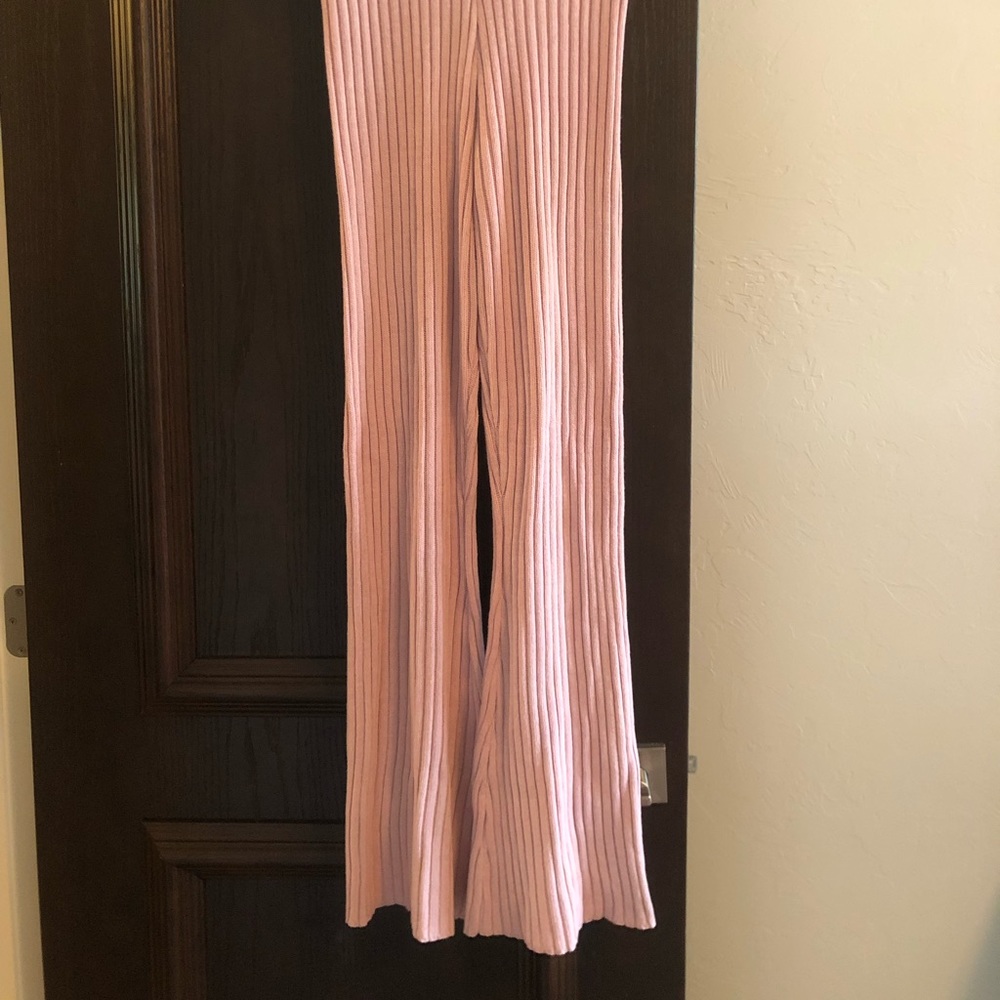 Knit Flare Pants